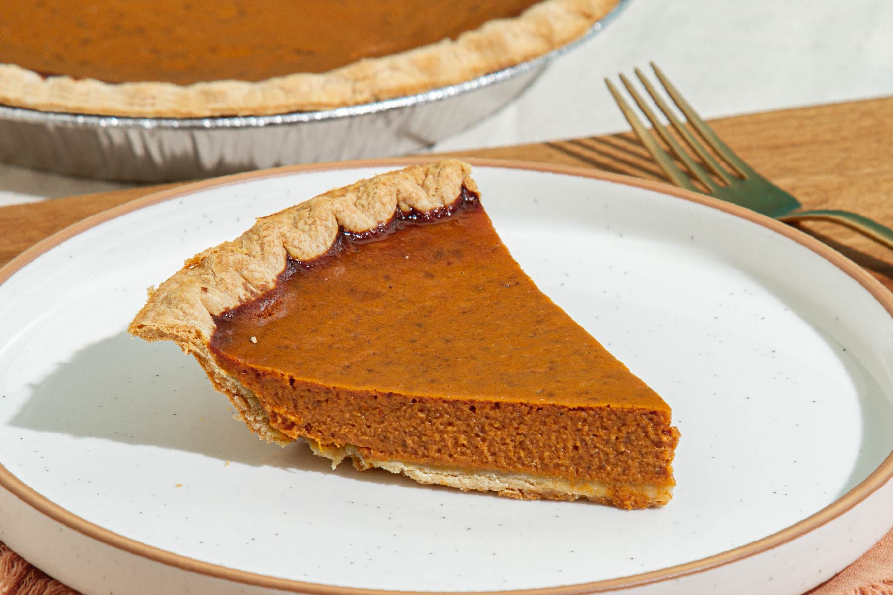 Pumpkin Pie Slice